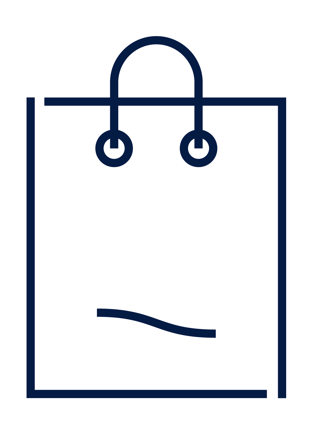 Confused shopping bag illustration representing inconsistent customer experience across stores